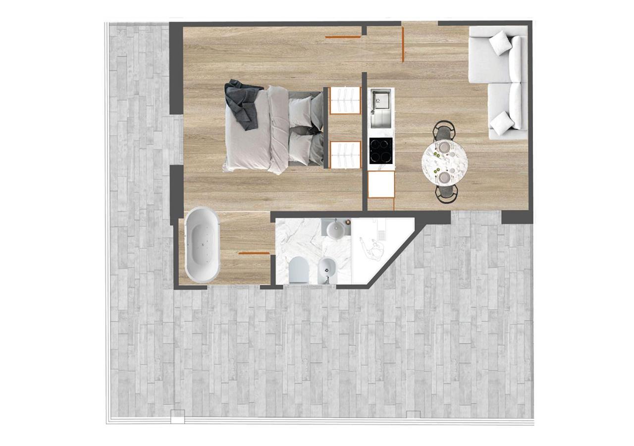 Miami Suite Hotel Bellaria-Igea Marina Exteriör bild